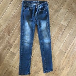 American eagle skinny stretch jeans size 4